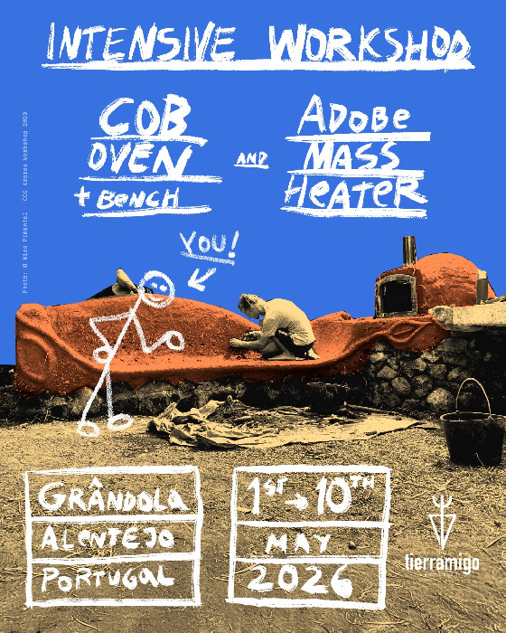 Portugal Cob Workshop: 10 Days Intensive | Grândola 2026